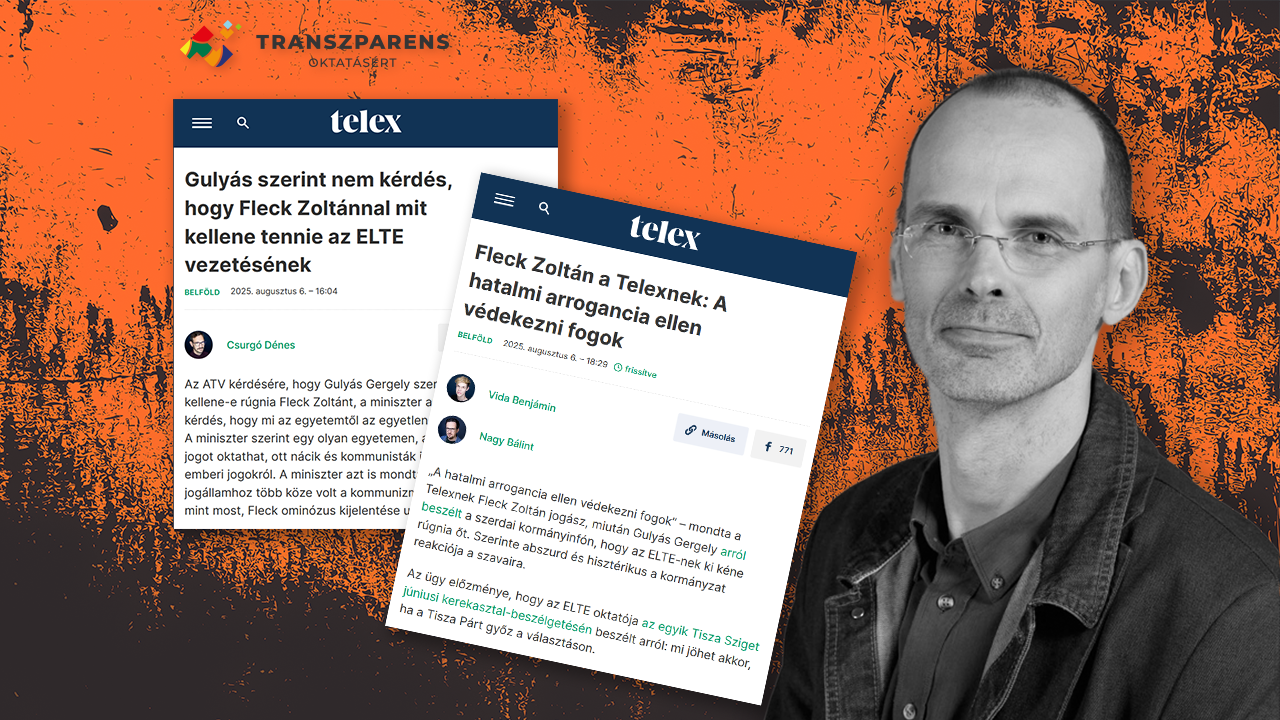 Professzor a politikai nyomásgyakorlás határán – Fleck Zoltán kijelentései és az egyetemi felelősség dilemmája