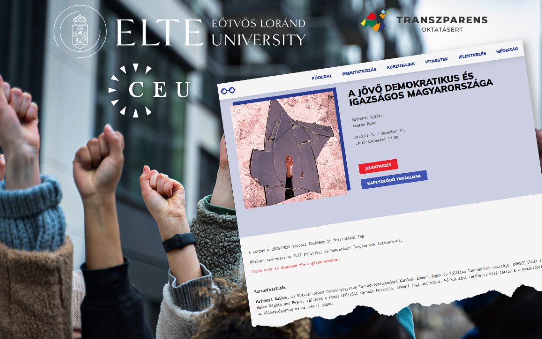 Akadémiai köntösben a politika: mit tanít valójában a CEU–ELTE program?